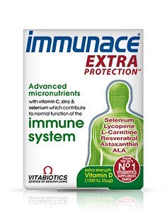 Vitabiotics Immunace Extra Protection Tablets, 30 Tablets