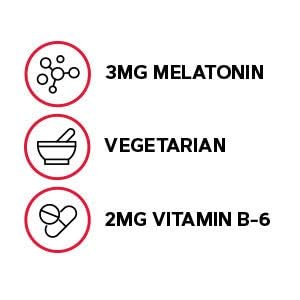 GNC Melatonin 3mg Supplement Tablet, 120 Count