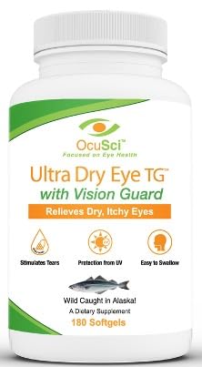 OcuSci Ultra Pure Omega-3 Softgels, Mini, 180-Count