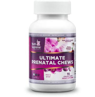NUTRI-SUPREME RESEARCH Ultimate Prenatal Chews with Folate Chewable 90