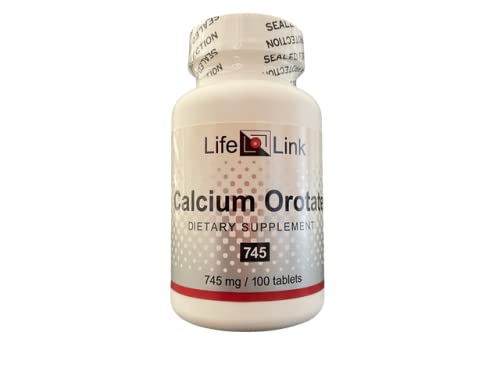 LifeLink Calcium Orotate Tablets, 100 Count