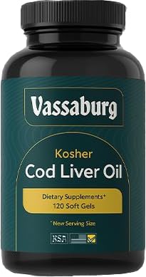 Vassaburg Kosher Cod Liver Oil Softgel 120
