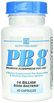 Nutrition Now Pb 8 Pro-Biotic Acidophilus for Life 60 Capsules
