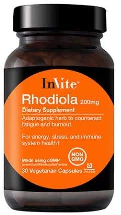 Invite Health Rhodiola 200mg Capsule, 60 Count