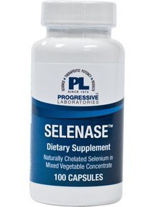 Progressive Labs Selenase 100mcg Capsules, 100 Count
