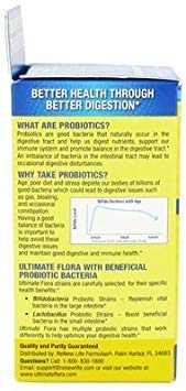 Ultimate Flora Extra Care Probiotic Supplement Vegetable Capsule 60 Capsules
