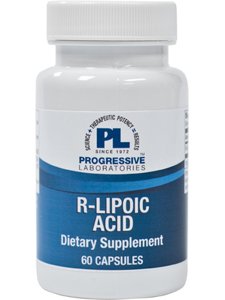 Progressive Labs R-Lipoic Acid 100mg Capsule, 60 Capsules