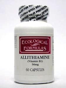 Ecological Formulas Allithiamine 50 mg Capsules, 60 Capsules