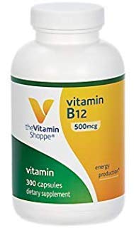 The Vitamin Shoppe Vitamin B12 500MCG Capsules 300