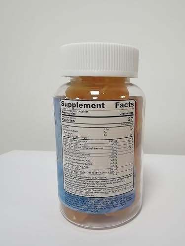Nextdia Omega-3 + Turmeric, Vitamin B Complex Gummies 180 Count