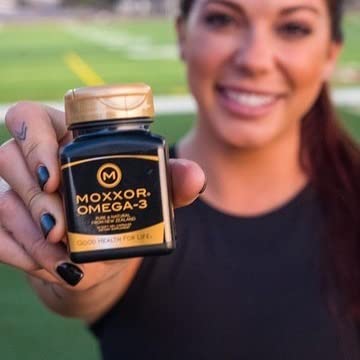 Moxxor Omega-3 New Zealand Green-Lipped Mussel Oil Softgels, 120 Softgels