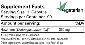 Karuna Hawthorn 300mg Capsules 90 Count