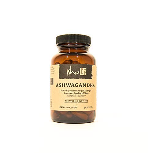 ISHA Ashwagandha Supplements Capsule, 90 Veg Caps
