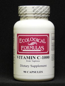 Ecological Formulas Vitamin C-1000 From Tapioca Capsules 90 Count