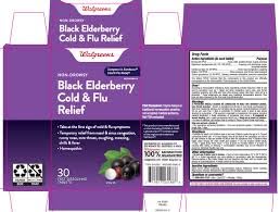 Sambucol Cold and Flu Relief Quick Dissolve Tablets Black Elderberry 12 Tablets