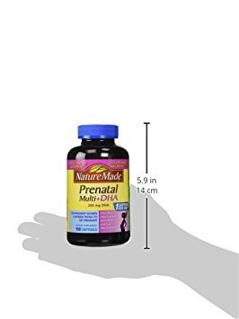 Nature Made Prenatal Multi + DHA Softgels, 300 Count