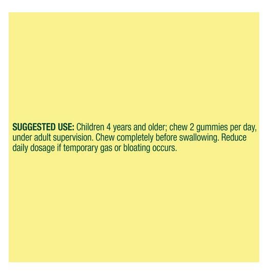 H4U Kid's Multivitamin with Prebiotic Fiber & Probiotic Gummies, 70 Count
