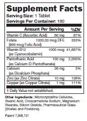 Recouleur Vitiligo Vitamin and Mineral Supplement Tablets 180 Count