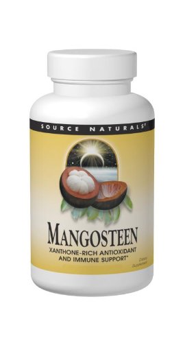 Source Naturals Mangosteen 75 mg Xanthones Antioxidant and Immune Support Tablet, 120 Count