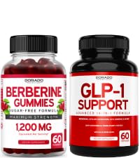 DORADO NUTRITION Berberine Gummies with Ceylon Cinnamon 120 Gummies