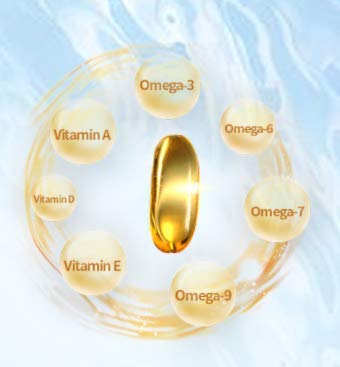 PURITANG Green Vegetable Omega-3 Plus Omega-6,7,9 Softgels 60 Count
