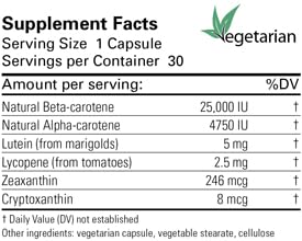 Karuna Mixed Carotenoids Capsules 30
