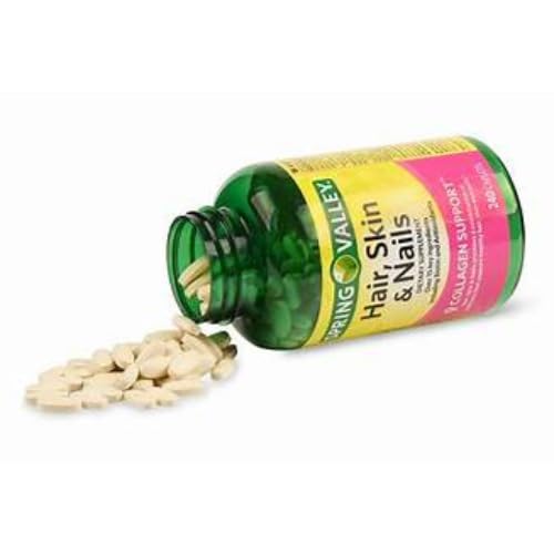 Generic Hair, Skin and Nails Vitamins Capsules 240