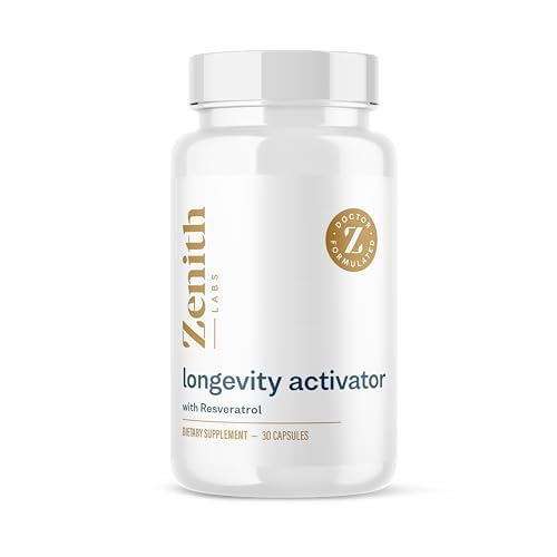 Zenith Labs Longevity Activator Anti-Aging Supplement Capsule 30 Count