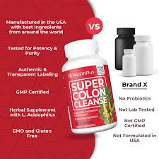 Health Plus Colon Clns Super Capsules, 240 Count