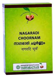VAIDYARATNAM Nagaradi Choornam Powder 1.76 Ounce