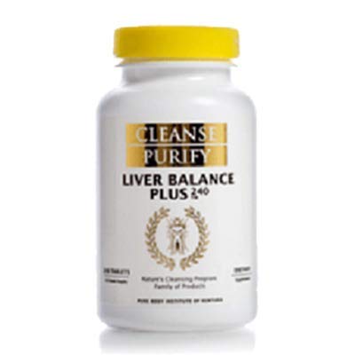 Pure Body Institute of Ventura Cleanse Purify Liver Balance Plus Tablets 240