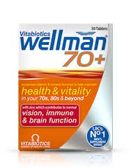 Vitabiotics Wellman 70+ 30 Tablets