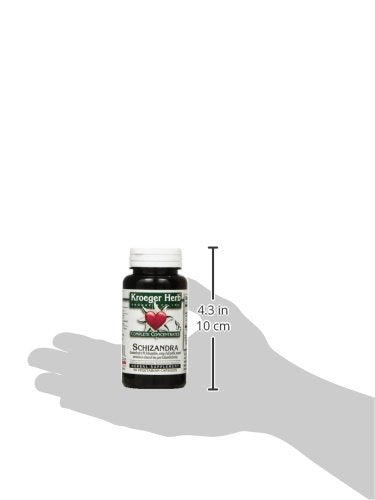 Kroeger Herb Products Schizandra Capsule, 90 Count