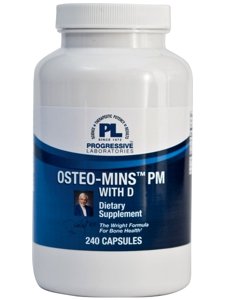Progressive Laboratories Osteo-Mins PM with D 240 Capsules