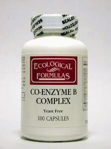 Ecological Formulas Co-Enzyme B Complex Capsule, 100 Capsules
