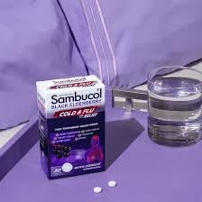 Sambucol Cold and Flu Relief Quick Dissolve Tablets Black Elderberry 12 Tablets