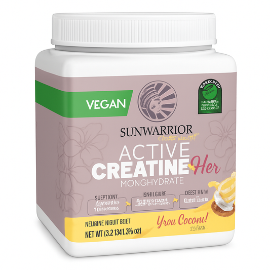Sunwarrior Creatine Monohydrate Powder - 300g Tub (50 Serves)