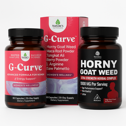 Nature's Craft G-Curve Butt and Breast Growth Capsules - 120 Count