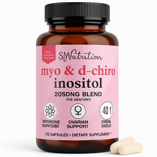 SM Nutrition Myo-Inositol & D-Chiro Inositol Capsule 120 Count