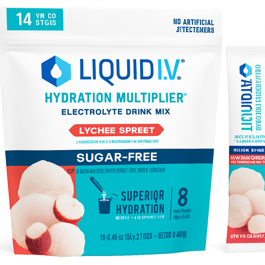 Liquid I.V. Hydration Electrolytes Sugar Free Powder 14 Count