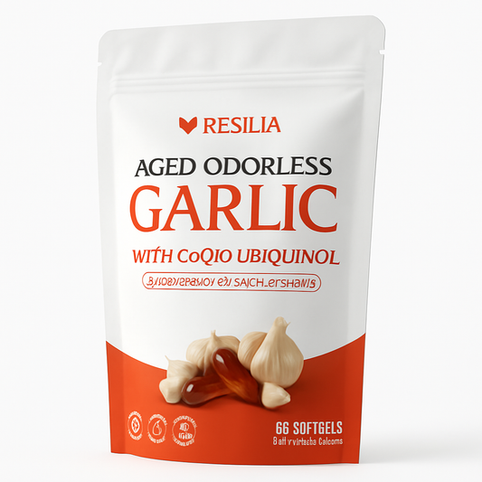 Resilia Oil Of Oregano Odorless Aged Garlic Extract Softgel 60 Count