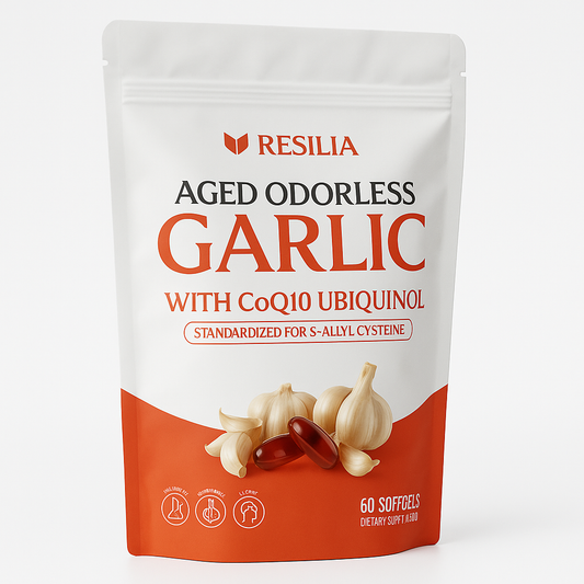Resilia Oil Of Oregano Aged Garlic Extract Capsule 180 Count