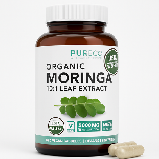 Pure Co Moringa Capsules, 120 Count