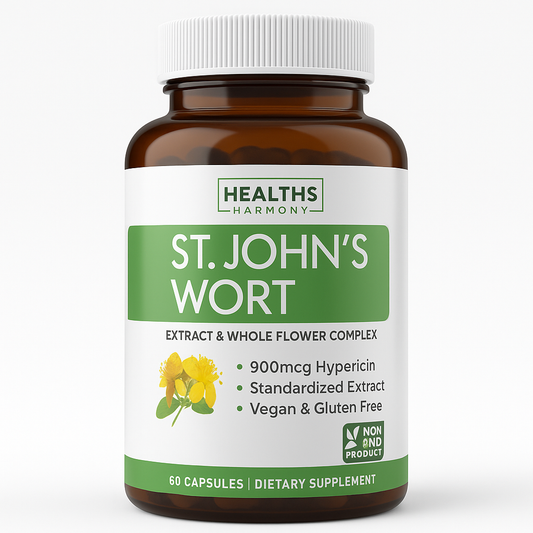 Healths Harmony St John's Wort Capsules - 60 Count