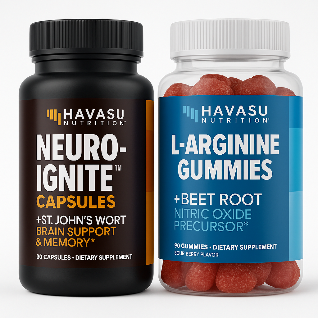 Havasu Nutrition NeuroIGNITE Brain + L-Arginine Gummies 120ct
