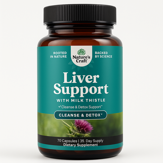 Nature's Craft Liver Cleanse Support Capsule - 70 Count