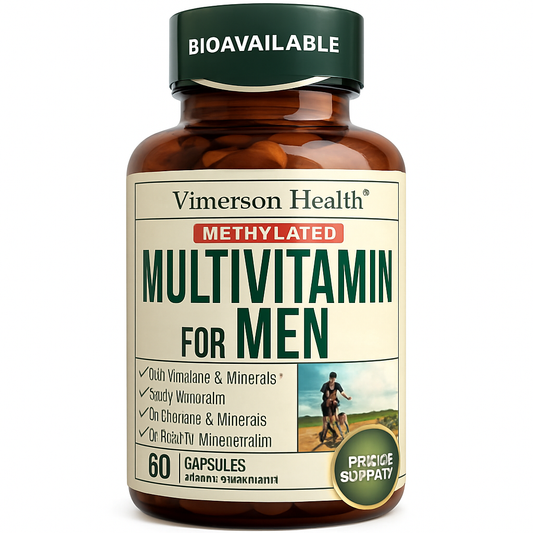 Vimerson Health Multivitamin for Men - Methylated Capsule, 60 Caps
