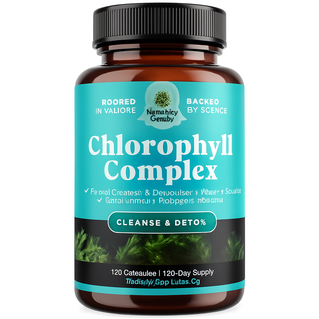 Nature's Craft Chlorophyll Complex Capsules - 120 Count