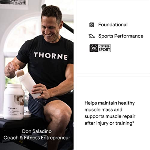 Thorne Performance Whey Protein Isolate & Creatine Combo Protein Powder 2