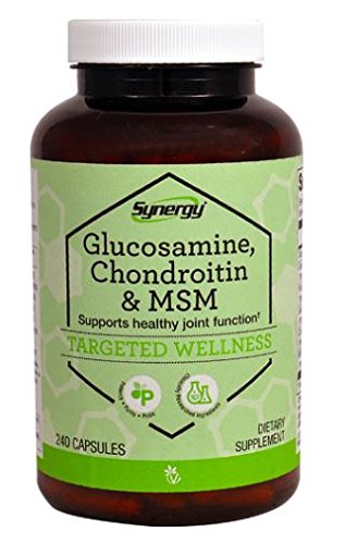 Vitacost Brand Synergy Glucosamine Chondroitin and MSM Capsules, 240 Capsules